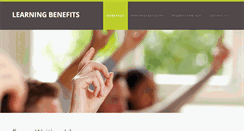 Desktop Screenshot of learningbenefits.net
